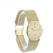 Gents Omega Constellation 1537255 18 CT case with Gilt dial