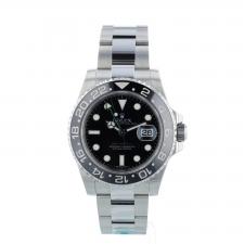 Gents Rolex GMT Master II 116710LN Stainless Steel case with Black dial