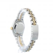 Ladies Rolex Datejust 79173 18ct Yellow Gold Stainless Steel case with Gilt Tapestry dial