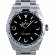Gents Rolex Explorer 224270 Stainless Steel case with Black dial