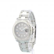 Gents Rolex Yacht-Master 37 268622 Steel case with Slate dial