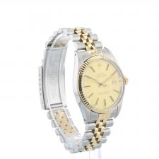 Gents Rolex Datejust 16013 18ct Yellow Gold Stainless Steel case with Gilt dial