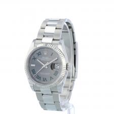 Gents Rolex DateJust 36 126234 Steel case with Wimbledon dial