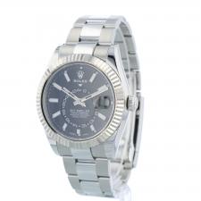 Gents Rolex Sky Dweller 326934 Stainless Steel case with Black dial