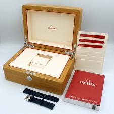 Gents Omega Seamaster Co-Axial 21030422003001 Steel case with Blue Wave dial