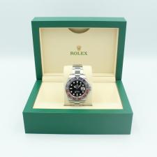 Gents Rolex GMT Master II 126710BLRO Stainless Steel case with Black dial