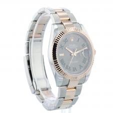 Gents Rolex Datejust 41 126331 18ct Rose Gold   Stainless Steel case with Wimbledon dial