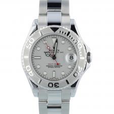 Ladies Rolex Yacht-Master 168622 Steel case with Silver dial