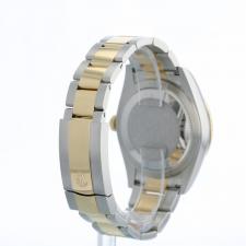 Gents Rolex Sky Dweller 326933 18ct Yellow Gold Stainless Steel case with White dial