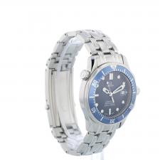 Gents Omega Seamaster 25618000 Steel case with Blue Wave dial
