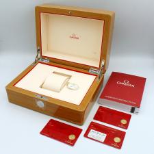 Gents Omega Seamaster 21030422003001 Steel case with Blue Wave dial