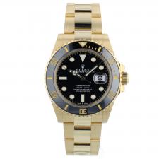 Gents Rolex Submariner Date 126618LN 18ct Yellow Gold case with Black dial