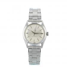 Gents Tudor Oyster 7934 Small Rose Stainless Steel case with Silver dial