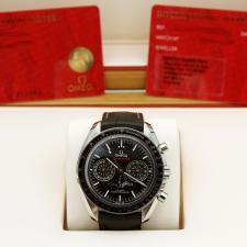 Gents Omega Speedmaster Moon Phase 30433445201001 Stainless Steel case with Black dial