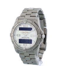 Gents Breitling Aerospace Avantage E7936210 Steel case with Silver dial