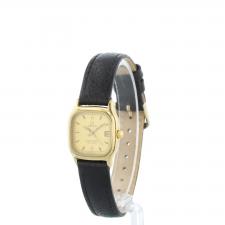 Ladies Omega Seamaster 796.0849 G/P case with Gilt dial
