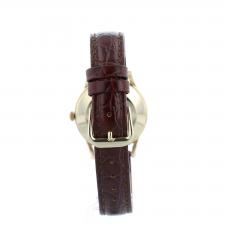 Gents Rolex Precision 9 CT case with Silver dial