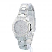 Gents Rolex Yacht-Master 35 168622 Steel case with Platinum dial