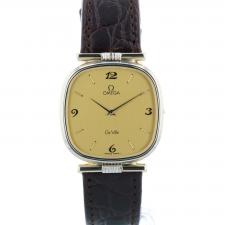 Gents Omega DeVille 1365 Gold Plated Stainless Steel case with Gilt dial