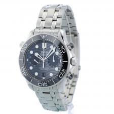 Gents Omega Seamaster Chrono 21030445101001 Steel case with Grey dial