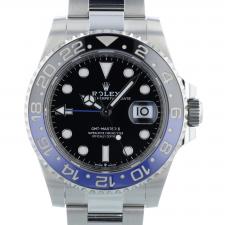 Gents Rolex GMT Master II 126710BLNR Stainless Steel case with Black dial
