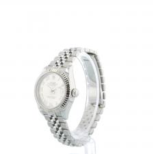 Ladies Rolex DateJust 28 279174 Stainless Steel case with Silver dial