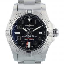 Gents Breitling Avenger II Seawolf A1733110 Steel case with Black dial