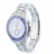 Gents Rolex Yacht-Master II 116680 Stainless Steel case with White dial
