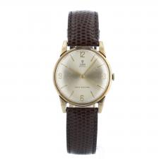Gents Tudor Tudor Royal 28528  9 CT case with Champagne dial