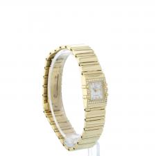 Ladies Omega Constellation 11367600 18ct Yellow Gold case with MOP Diamond dial