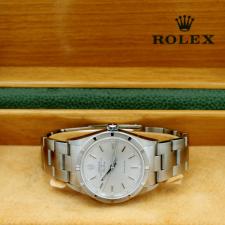 Gents Rolex Air King 14010M Steel case with Silver dial