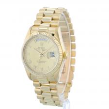 Gents Rolex Day Date 18038 18ct Yellow Gold case with Gilt dial