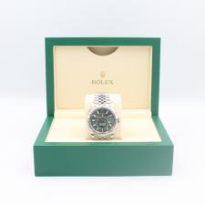 Gents Rolex Sky Dweller 336934 Steel case with Green dial