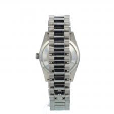 Gents Rolex Day Date 118239 18ct White Gold case with MOP Diamond dial