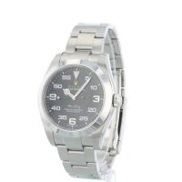 Gents Rolex Air King 116900 Stainless Steel case with Black dial