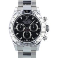 Gents Rolex Daytona 116520 Steel case with Black dial