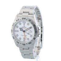 Gents Rolex Explorer II 226570 Stainless Steel case with White dial