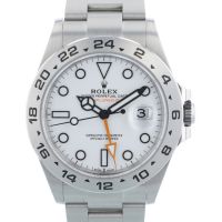 Gents Rolex Explorer II 226570 Stainless Steel case with White dial