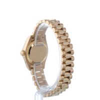 Ladies Rolex Datejust 179165 18ct Rose Gold case with Pink Diamond Set dial