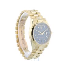 Gents Rolex Day Date 118238 18 CT case with Blue dial