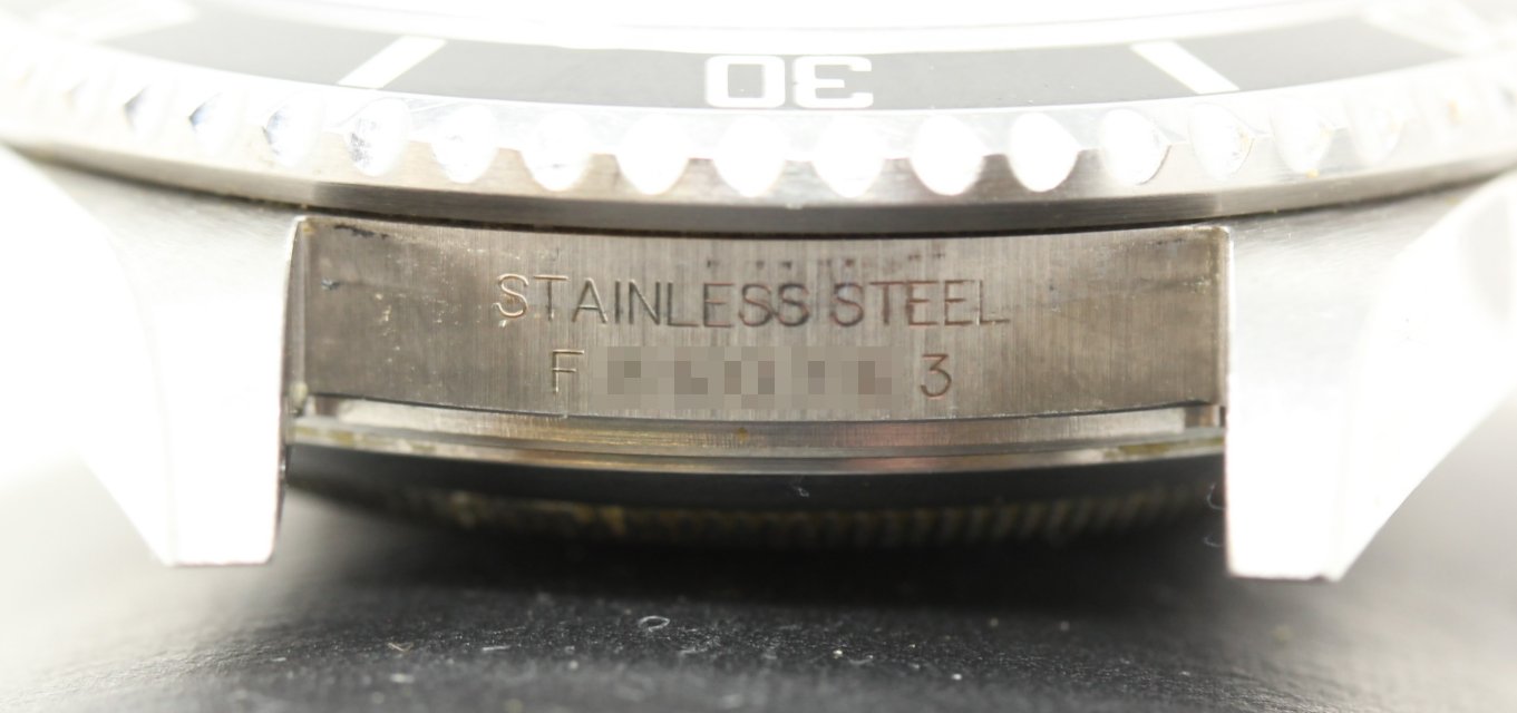 Rolex Serial on side of case
