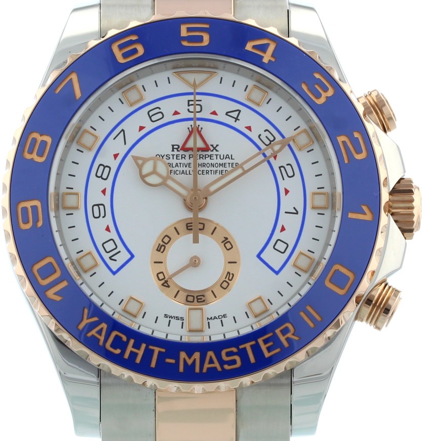 Ring Command Bezel on a Rolex Yacht-Master II