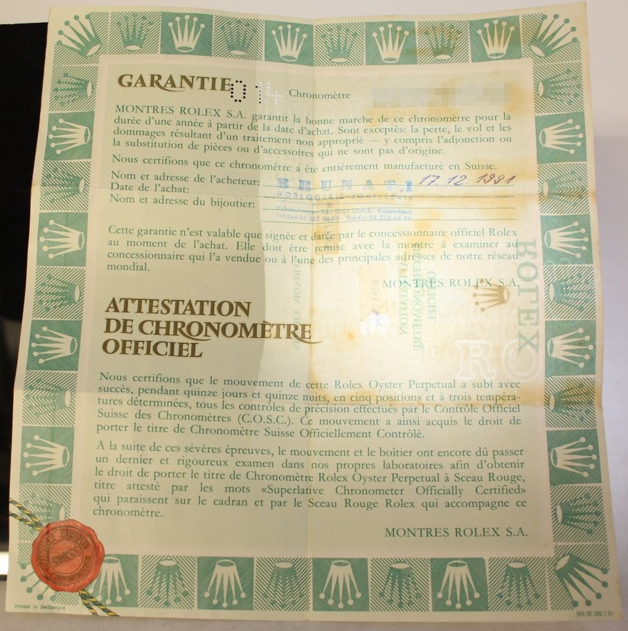 Rolex Papers watermark