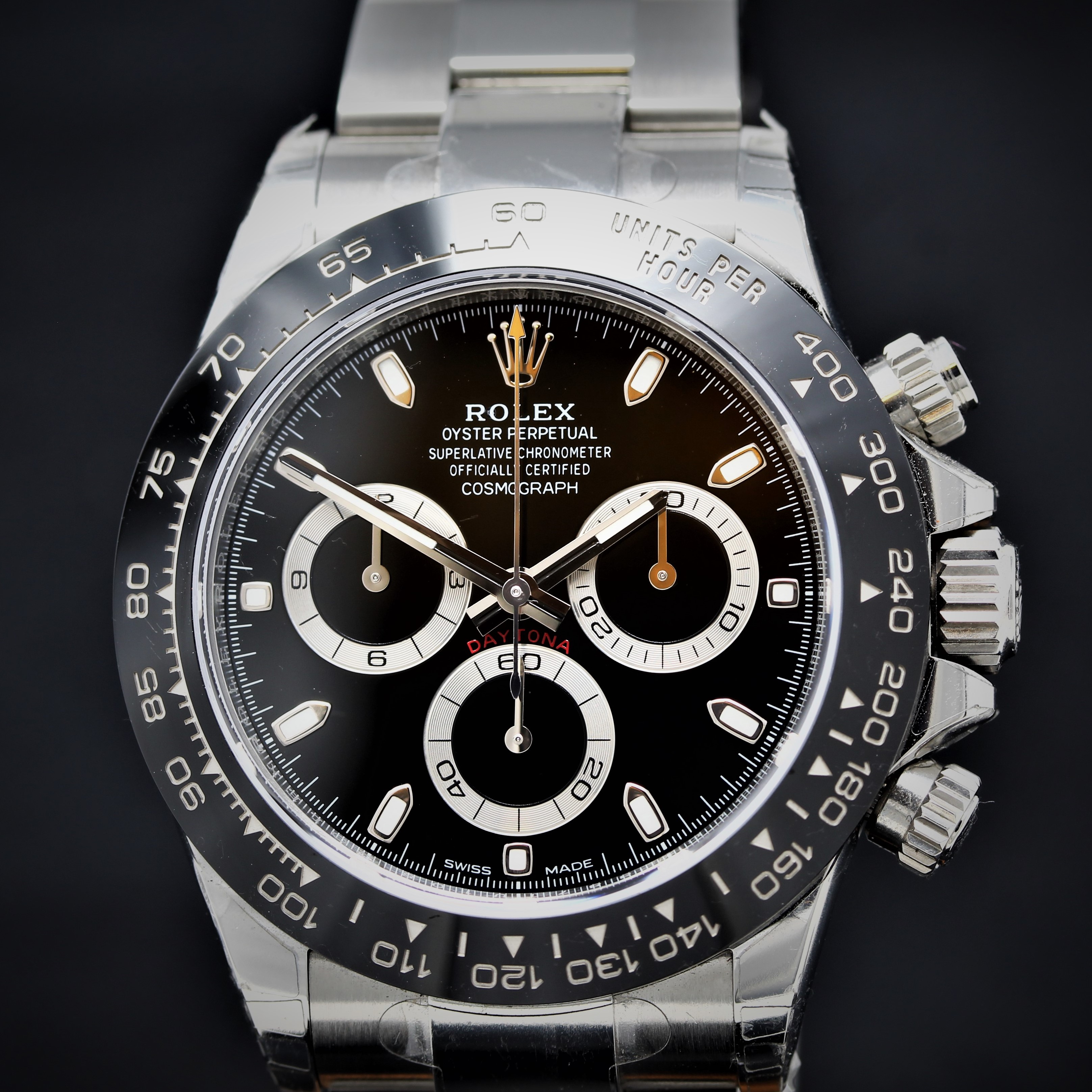 Rolex Daytona Black Dial 