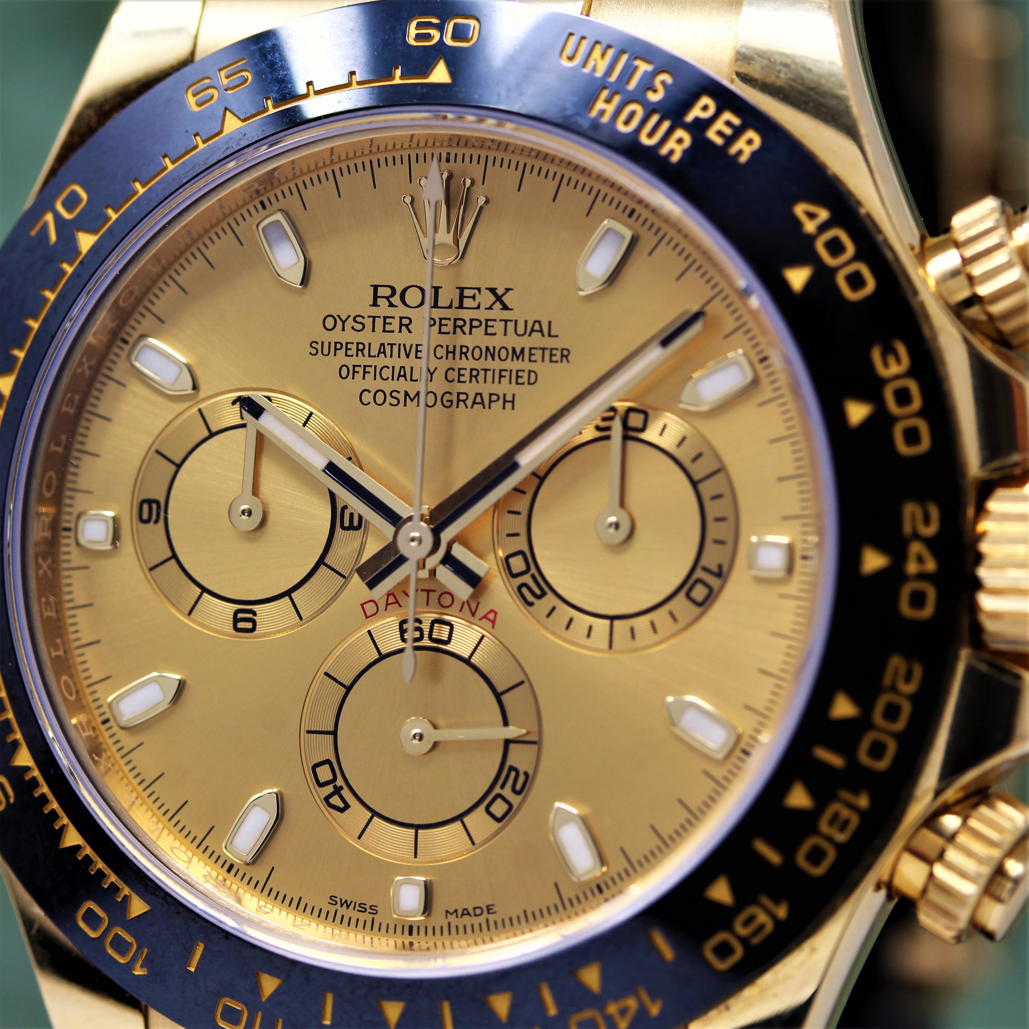 Rolex Daytona 18ct Yellow Gold