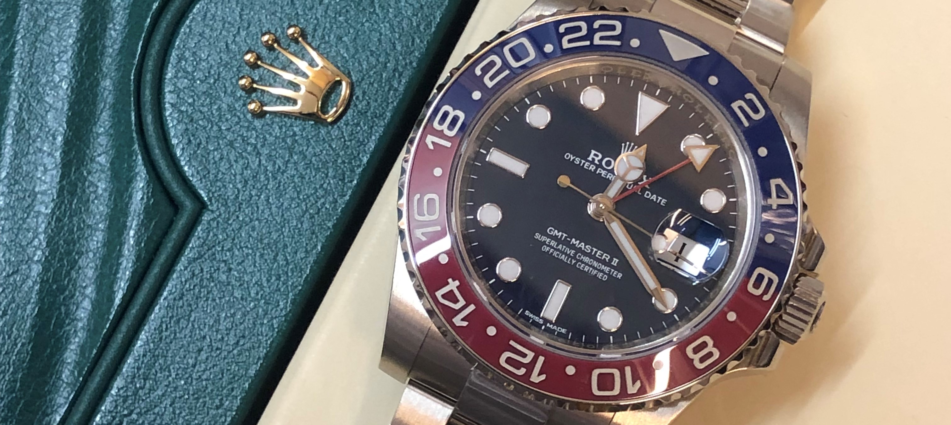 Rolex GMT Master II Pepsi 