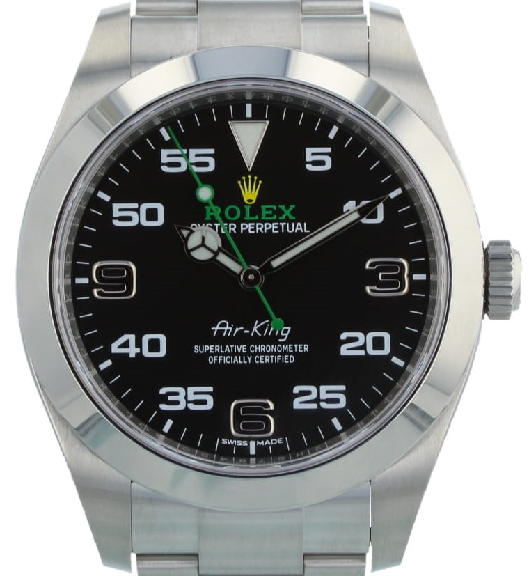 Polished Bezel on Rolex Air-King