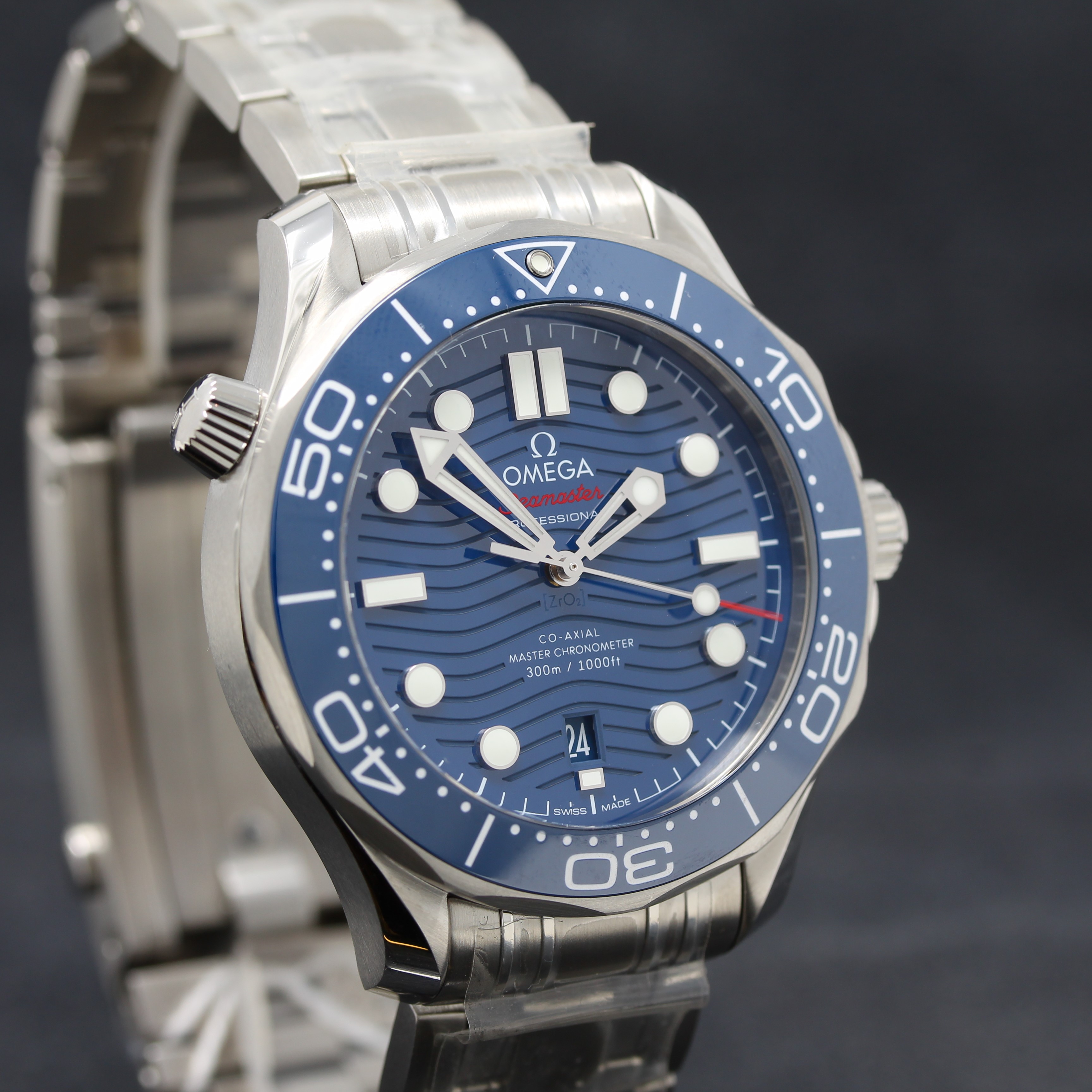Omega Seamaster Blue Wave Dial